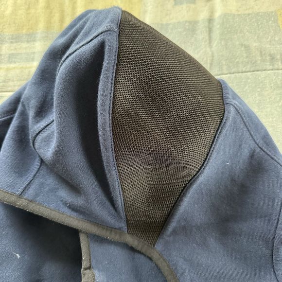 Nike Dri-FIT Full Zip Basketball Print Navy Blue Long Sleeve Men's Large - Picture 6 of 15